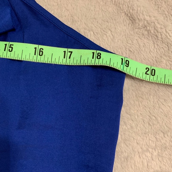 SPENSE Admiral Blue Sleeveless Blouse S: M - Picture 5 of 6